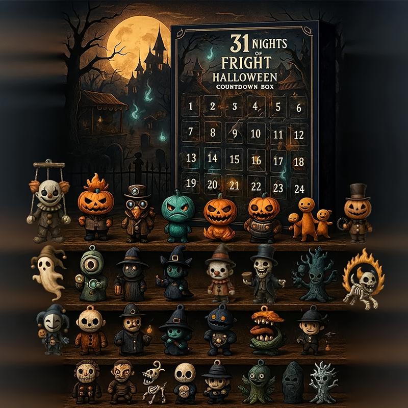 2025 Halloweenkalender - bästa nedräkning till halloween 🎃