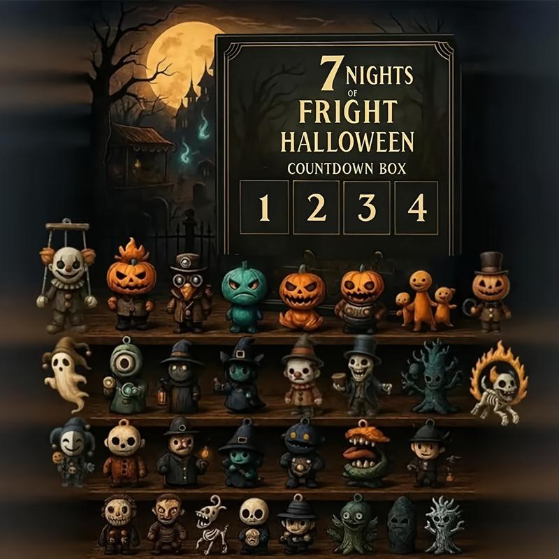 2025 Halloweenkalender - bästa nedräkning till halloween 🎃